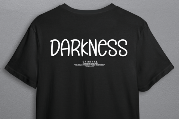 Black House Font - Preview 1