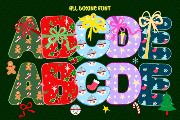 Boxing Day Font - Preview 1