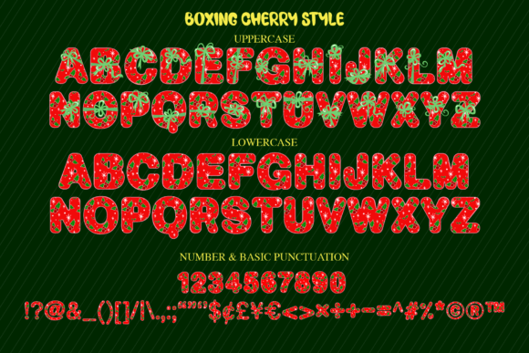 Boxing Day Font - Preview 5