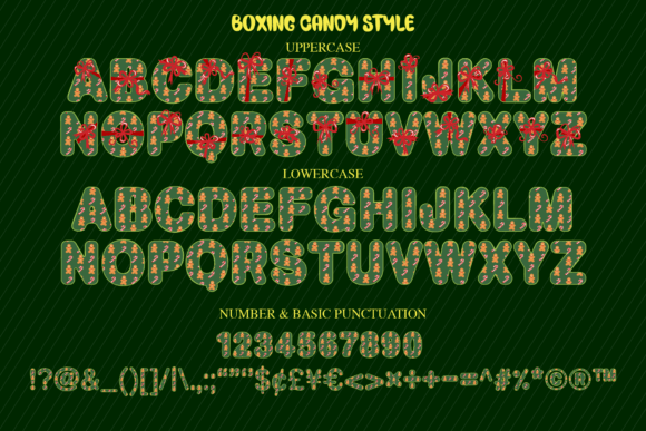 Boxing Day Font - Preview 6