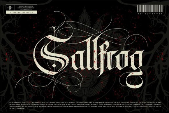 Bundles Blackletter Font - Preview 1