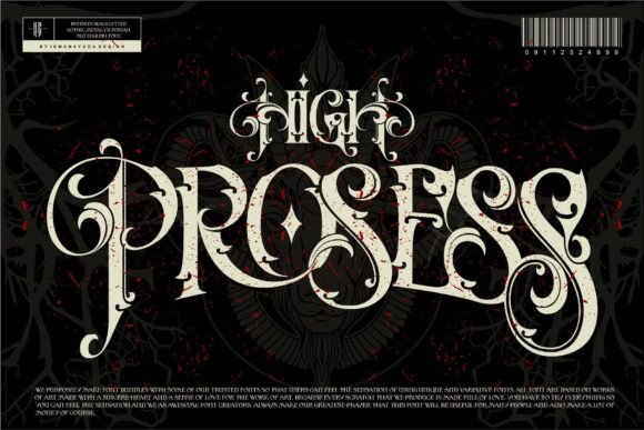 Bundles Blackletter Font - Preview 4
