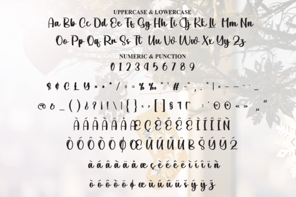 Christmas Daylight Font - Preview 6