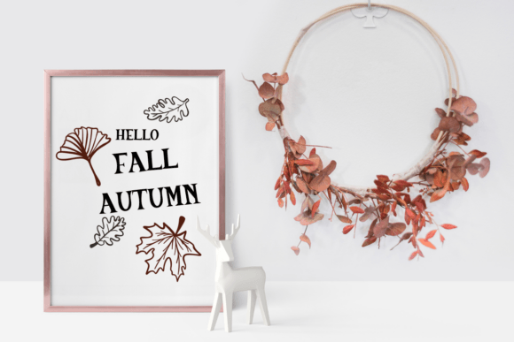 Fall Autumn Font - Preview 3