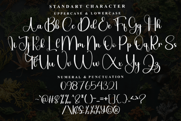Fantasy Halloween Font PNG with transparent background - Preview 4