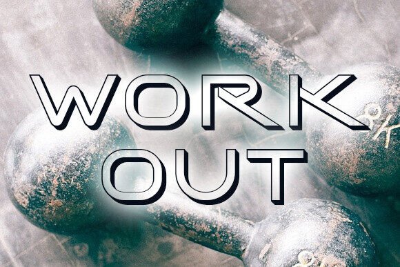 Fitness Font - Preview 2