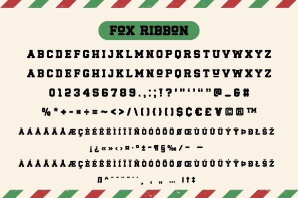 Fox Ribbon Font - Preview 6