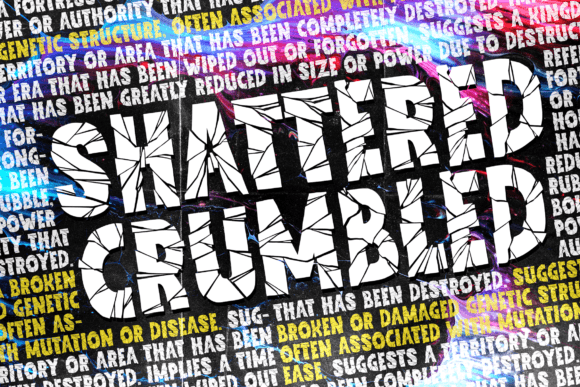 Fracture Dreams Font - Preview 3