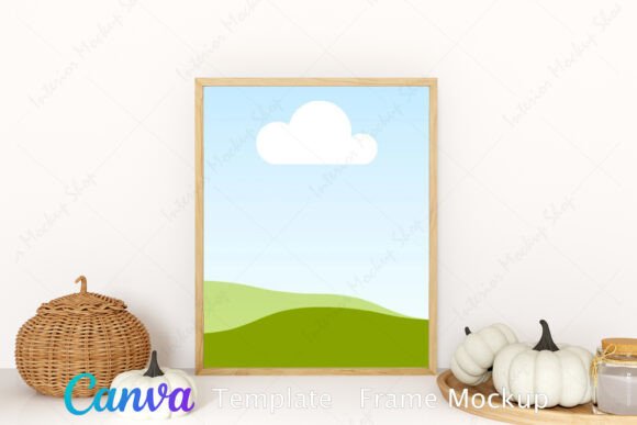 Frame Mockup Canva, Interior Mockup