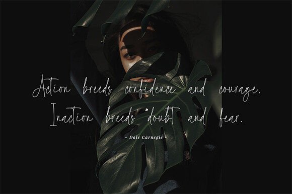 Grateful Signature Font font preview - 1
