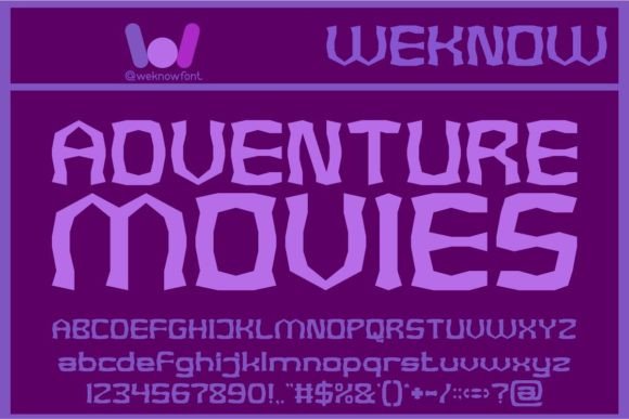 Gravel Stone Font - Preview 3