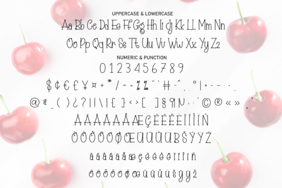 Happy Cherry Font - Preview 6