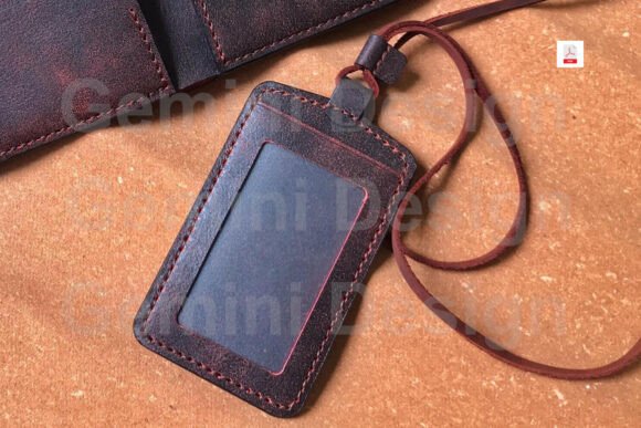 Leather Pattern Holder, PDF File DIY