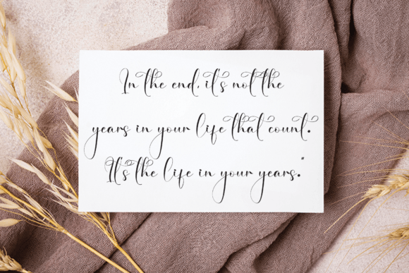 Lettering Sunflower Font PNG with transparent background - Preview 2