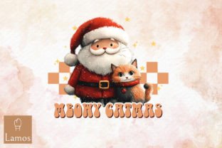 Meowy Catmas Graphic by Lamos Sublimation · Creative Fabrica