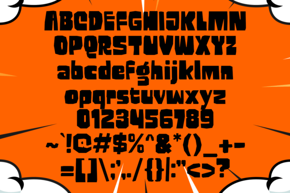 Monfetti Font PNG with transparent background - Preview 3