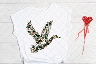 Old School Camo Mallard Duck Hunting PNG Graphic by Flora Co Studio ...