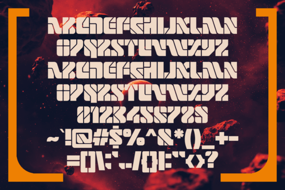 Oravino Font PNG with transparent background - Preview 3