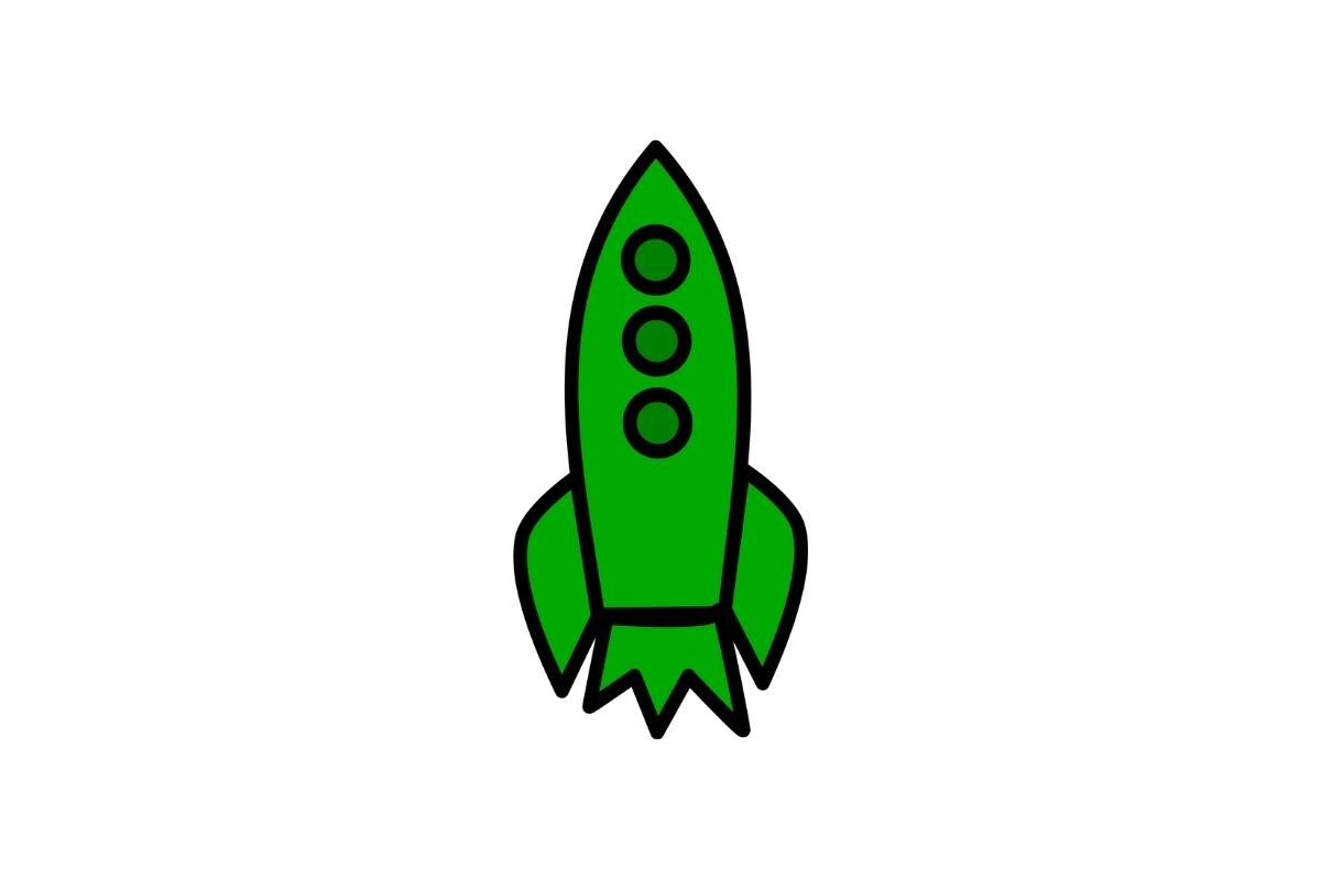 Rocket Icon Graphic by boy.banana · Creative Fabrica