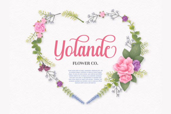 Saylia Font font preview - 1