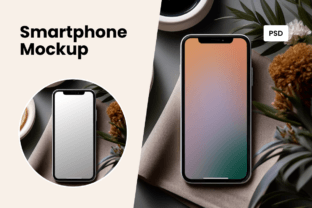 Smartphone Mockup Graphic by Sprout Mockups · Creative Fabrica