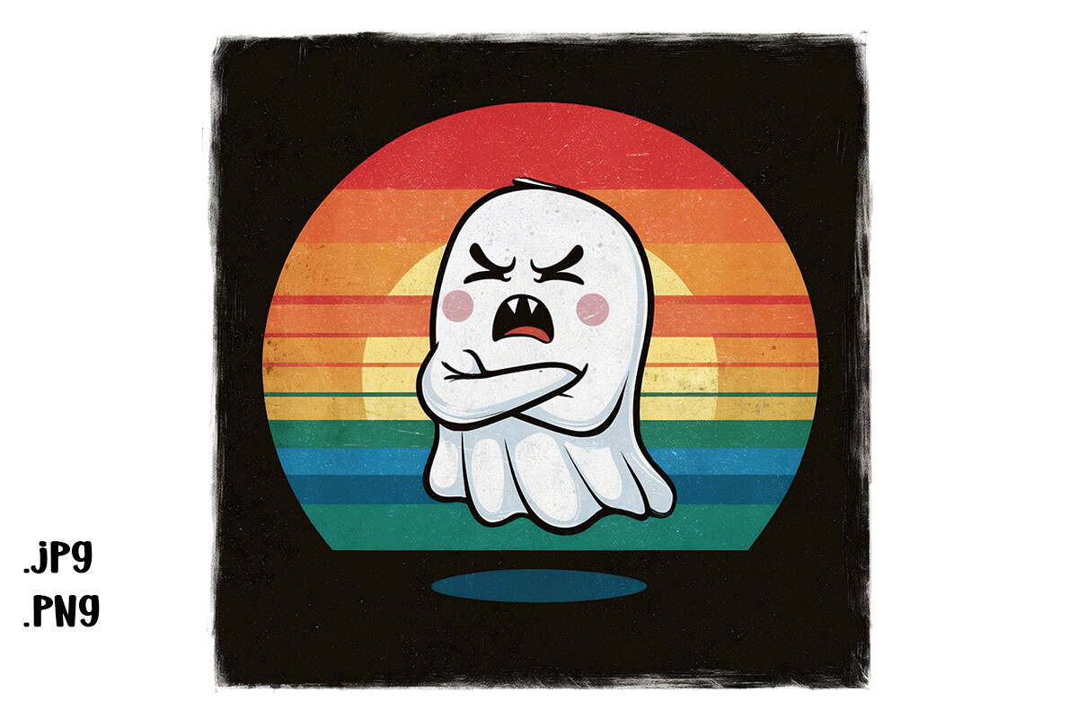 Ghost Graphic by Joanna Redesiuk · Creative Fabrica