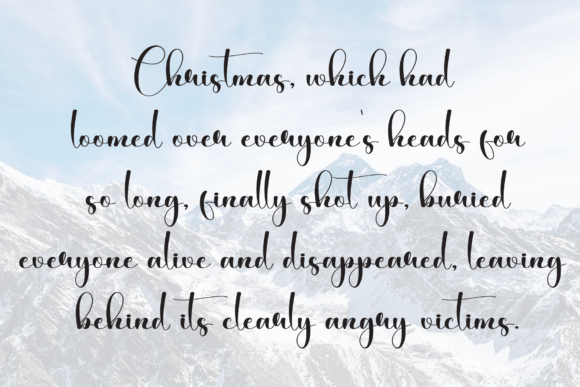 Bakery Font - Preview 5