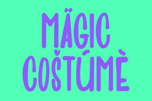 Brokes New Font - Preview 3
