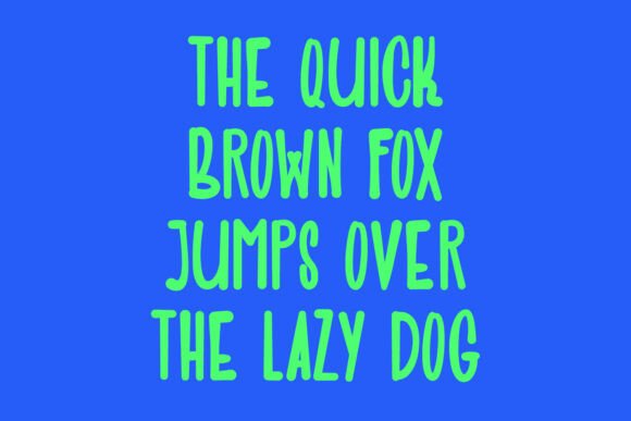 Brokes New Font - Preview 4