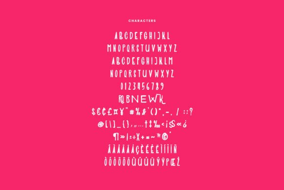 Brokes New Font - Preview 6