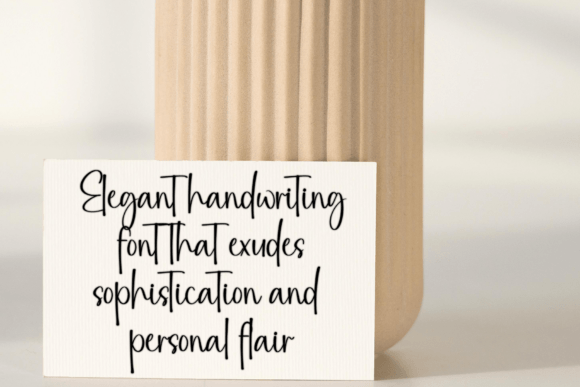 Calligraphy Font - Preview 3
