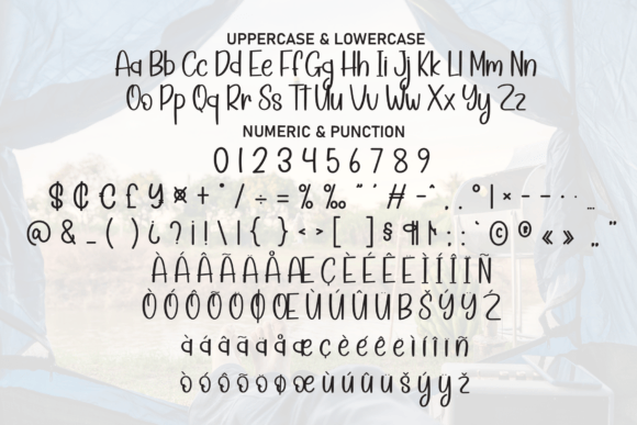 Camping Solitude Font - Preview 6