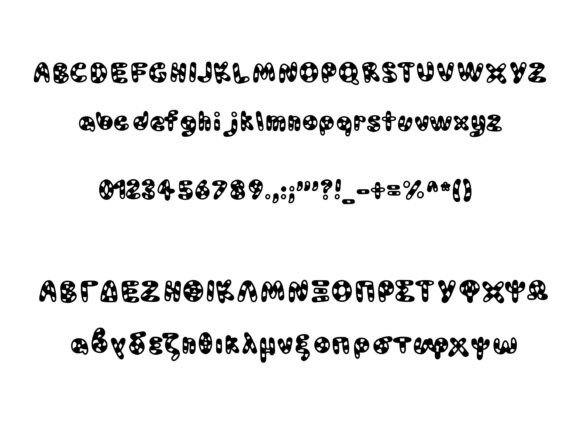 Candy Cane Font - Preview 1
