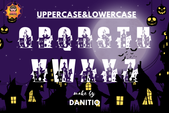 Castle Halloween Font - Preview 2