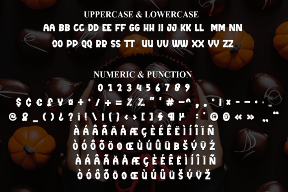 Chocolate Halloween Font - Preview 6