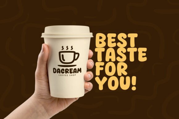 Cream Beige Font - Preview 2