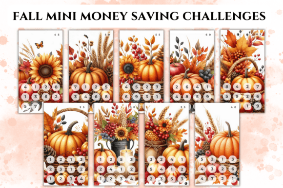 Fall Mini Money Saving Challenges Pdf