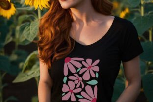 Hand Drawn Boho Flowers Graphic by AnnaDreamsArt · Creative Fabrica