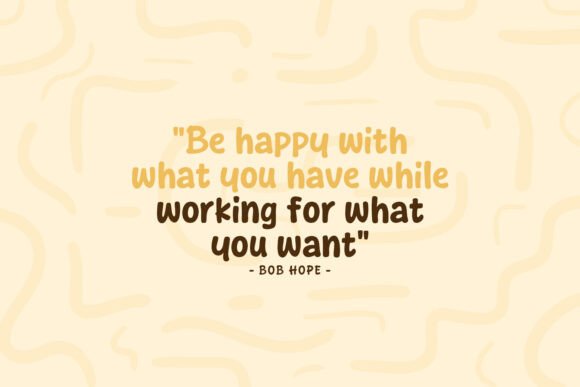 Happy Beige Font PNG with transparent background - Preview 1