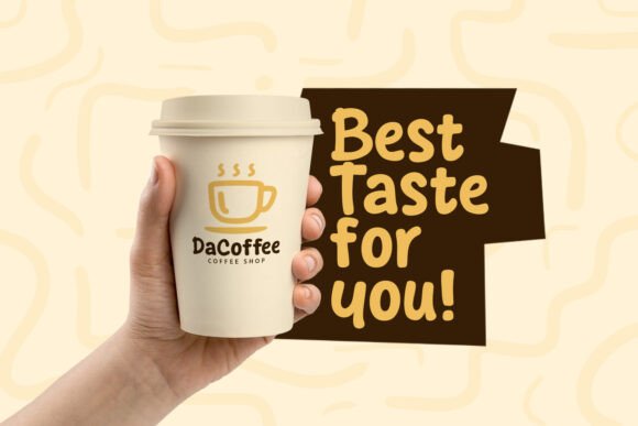 Happy Beige Font PNG with transparent background - Preview 2