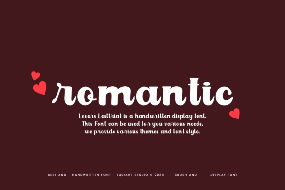 Lovers Lesttrial Font PNG with transparent background - Preview 1