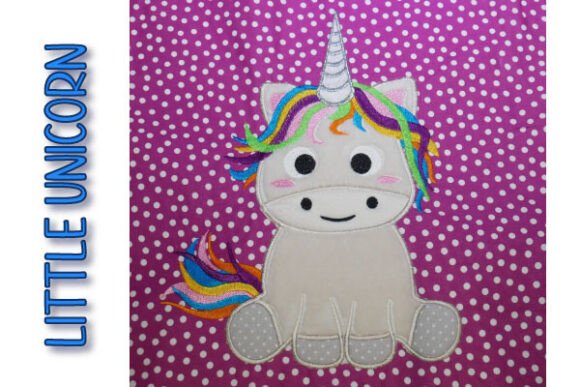 Magical Unicorn Applique