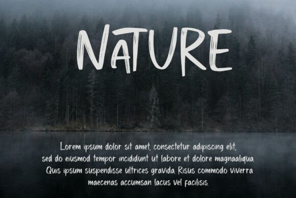 Melota Font PNG with transparent background - Preview 3