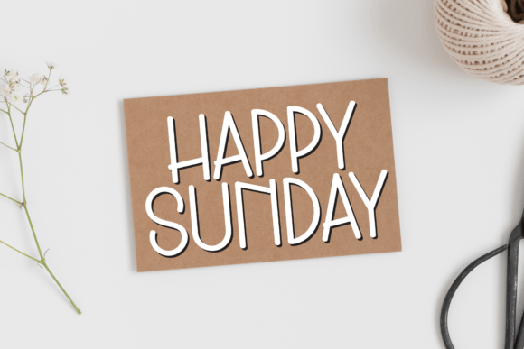 Morning Farmer Font PNG with transparent background - Preview 4