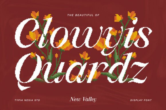 New Valley Font PNG with transparent background - Preview 5