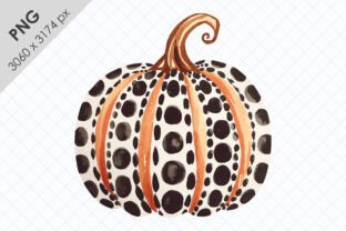 Watercolor Pumpkin PNG Clipart Graphic by TanyaPrintDesign · Creative ...