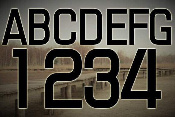 Balken Font - Preview 1