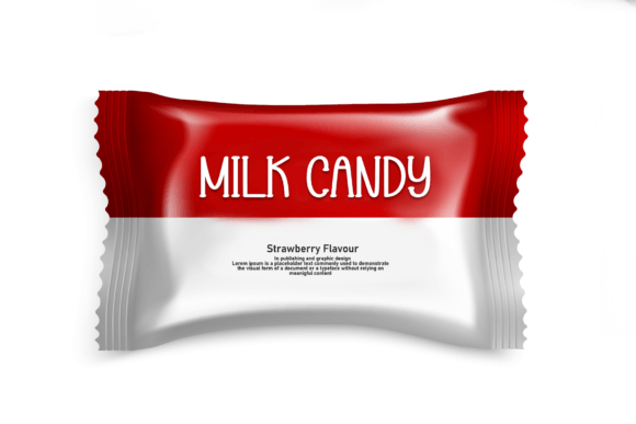 Candy Rainbow Font - Preview 1