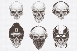 Dead Head | Vector Skulls Bundle Graphic by Vecster · Creative Fabrica