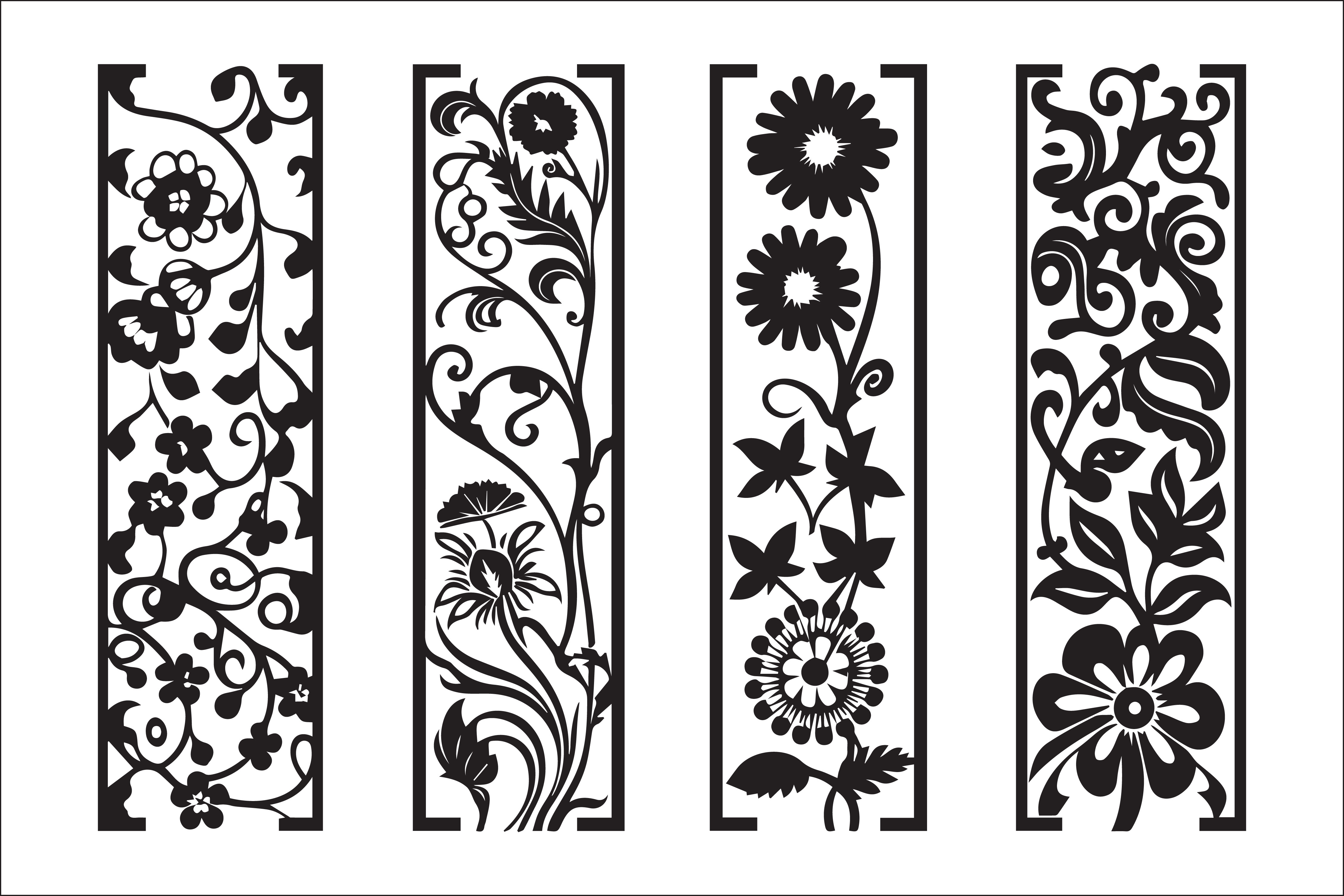 Cut Graphics Example Floral Islamic Art for CNC Laser Cutting Graphic by Graphics Design ...